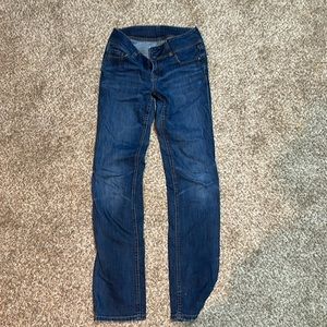 Medium wash denim jeans